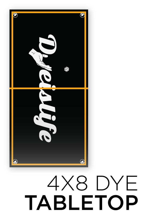 Dyeislife White & Gold Logo | TableTop